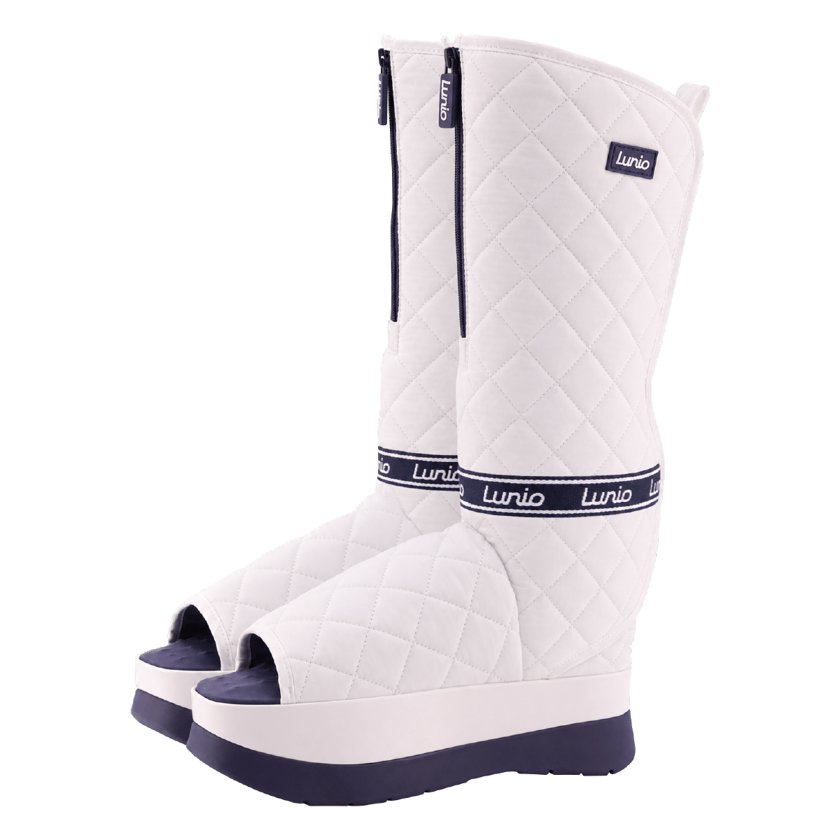 รองเท้านวดไฟฟ้าแบบไร้สาย LUNIO รุ่น MASSAGE BOOTS WHITE